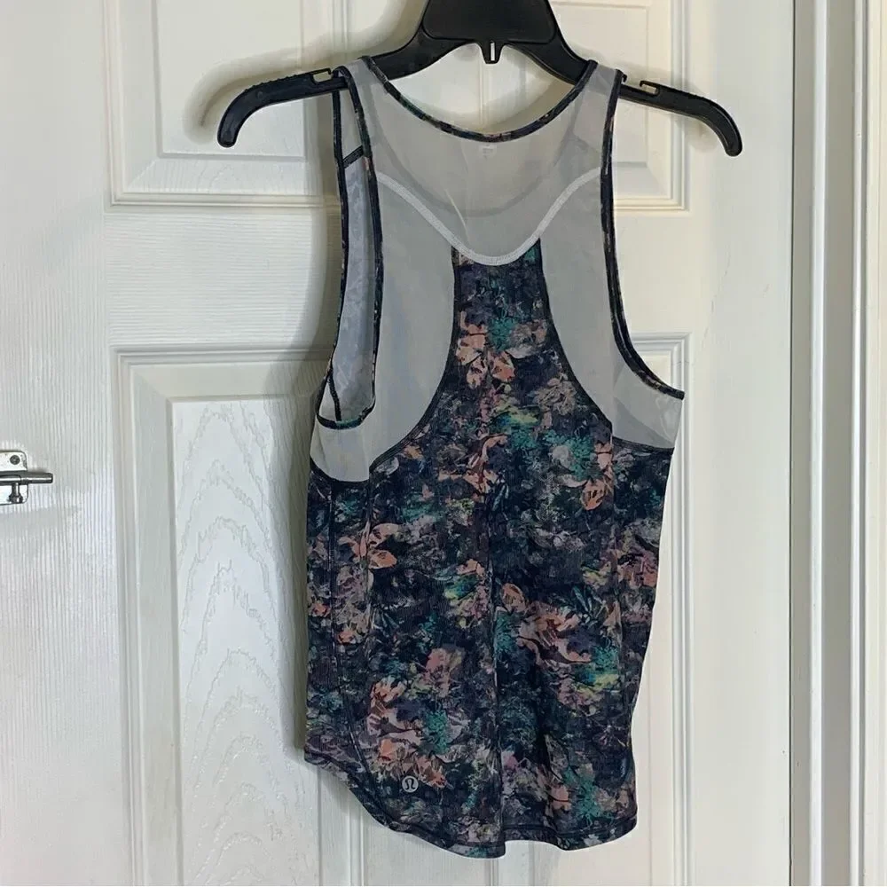 Lululemon Dappled Daze Multi Sculpt Tank II Size 2